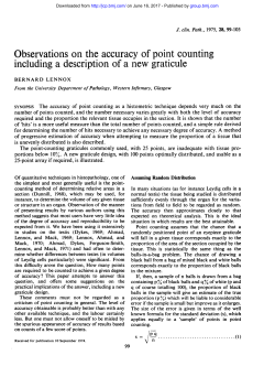 Observations on the accuracy of point counting including a