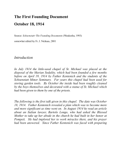 The First Founding Document