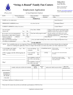 Mailing Address: - Swing-A