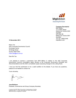 BHP Billiton
