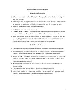 Discussion Starters
