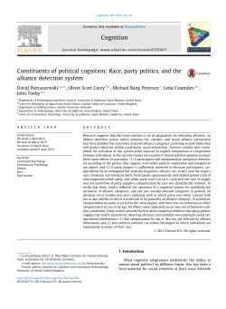 Constituents of political cognition: Race, party politics, and the