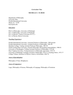 here - Department of Philosophy