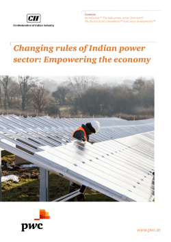 Changing rules of Indian power sector: Empowering the