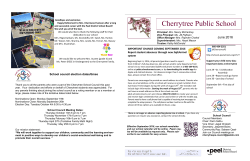 Cherrytree Public School - Pages