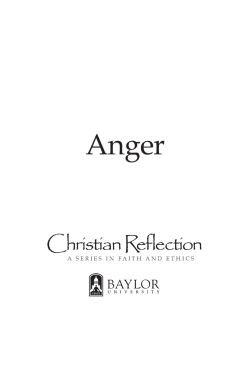 entire Anger issue - Baylor University