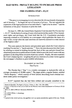 The Florida Star v. BJF