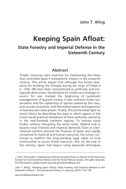 Keeping Spain Afloat - Oxford Academic