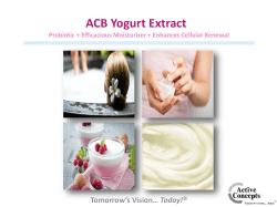 ACB Yogurt Extract