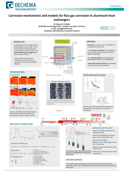 Corrosion mechanisms and models for flue gas corrosion in