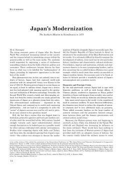 Japan`s Modernization