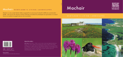 Machair - Scottish Natural Heritage