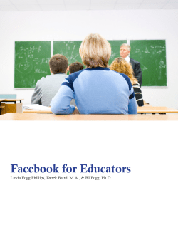 Facebook for Educators