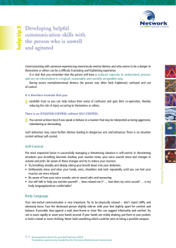 English - Tandem Carers