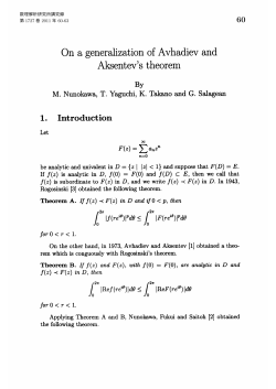 On a generalization of Avhadiev and Aksentev`s theorem