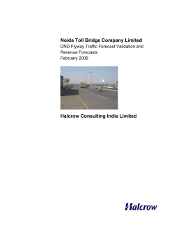 To view the report click here - Noida Toll Bridge Company Ltd.
