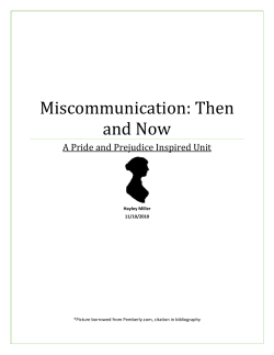 Miscommunication: Then and Now
