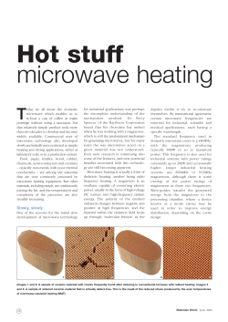 Hot stuff microwave heating