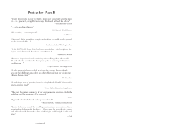 Plan B 4.0 - Earth Policy Institute