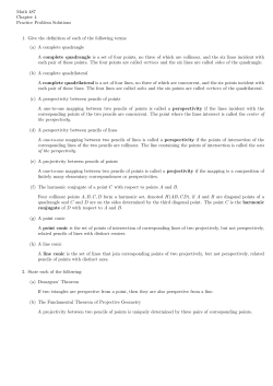 Math 487 Chapter 4 Practice Problem Solutions 1. Give the