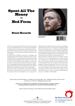 Spent All The Money --