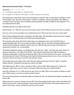 Illuminate Devotional Study