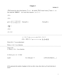 worksheets and syllabus/business calc/chapter 1/Chapter 1