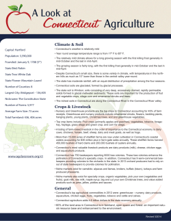 Connecticut - National Agriculture in the Classroom