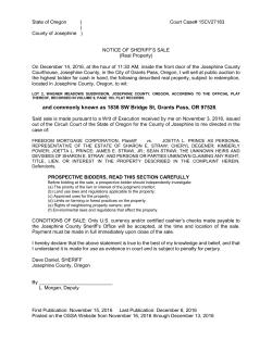 and commonly known as 1836 SW Bridge St, Grants Pass, OR 97526.