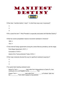 manifest destiny - apush-xl