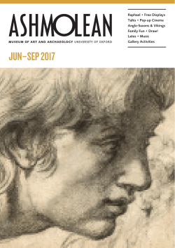 Current What`s On - Ashmolean Museum
