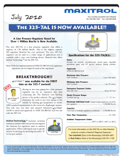 The 325-7AL IS NOW AVAILABLE!!