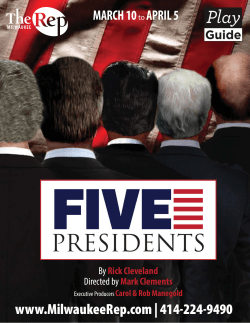 Five Presidents - Milwaukee Repertory Theater