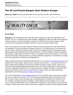 Save to PDF - Geopolitical Futures