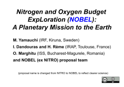 Presentation - Copernicus.org