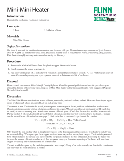 Mini-Mini Heater - Flinn Scientific