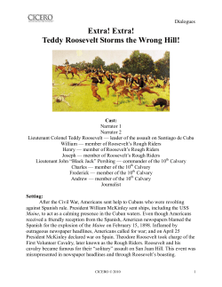 Rough Riders Dialogue/Skit