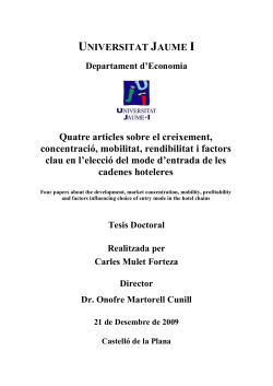 The relationship between hotel chain growth strategies and their