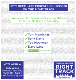 Print ad - Right Track LFHS