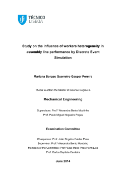 Study on the influence of workers heterogeneity in assembly line