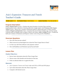 A Sia`s Expansion: Treasures And Travels