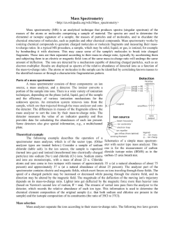 Mass Spectrometry