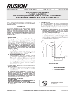 11/2 hour ul classified curtain type (d)ibd series, multi