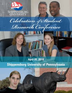 From the College of Arts and Sciences Undergraduate Research