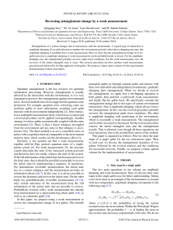 Reversing entanglement change by a weak measurement