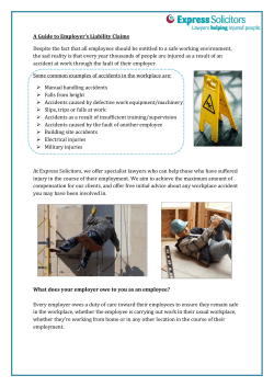 A Guide to Employer`s Liability Claims Despite the fact that all