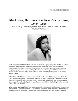Lovin` Leah - At Large PR and Marketing