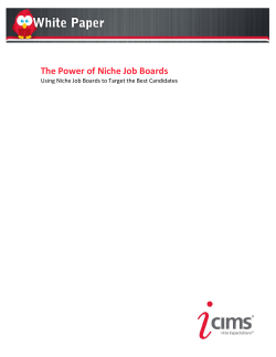 The Power of Niche Job Boards