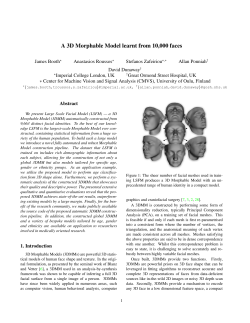 A 3D Morphable Model learnt from 10000 faces