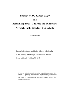 Randall, or The Painted Grape